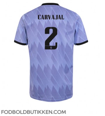 Real Madrid Daniel Carvajal #2 Udebanetrøje 2022-23 Kortærmet